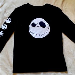 Long sleeved“The nightmare before Christmas”shirt